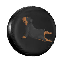 Load image into Gallery viewer, Cute Rottweiler Dog Spare Tire Cover Bag Pouch for Jeep Pajero Animal Dust-Proof Car Wheel Covers 14&quot; 15&quot; 16&quot; 17&quot; Inch
