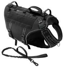 Load image into Gallery viewer, Tactical Dog Training Vest No Pull Military Harness Adjustable Dog Hiking Harness Working Vest For Medium Large Dogs
