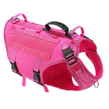 Load image into Gallery viewer, Tactical Dog Training Vest No Pull Military Harness Adjustable Dog Hiking Harness Working Vest For Medium Large Dogs
