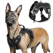 Load image into Gallery viewer, Tactical Dog Harness for Dogs, No Pull Military Service Vest with Handle and Molle, Easy Control for Training Walking, Adjustab
