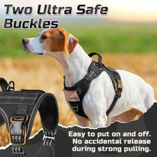 Load image into Gallery viewer, Tactical Dog Harness for Dogs, No Pull Military Service Vest with Handle and Molle, Easy Control for Training Walking, Adjustab
