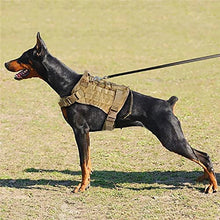 Load image into Gallery viewer, Tactical Dog Harness Military Training  Padded Quick Release Vest Pet Training Dog Harness For Set Small Medium Large Dogs
