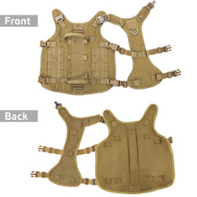 Load image into Gallery viewer, Tactical Dog Harness Leash Durable Military Dog Harness Vest MOLLE For Large Dogs erman Shepherd Training Harnesses With Pouches
