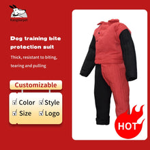 Load image into Gallery viewer, Dog Training Bite Suit Thickened Bite-Resistant Protective Clothing for K9 Dog Trainer Target Clothing
