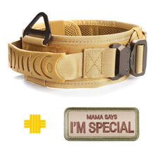 Load image into Gallery viewer, Rottie Military Tactical Collar with Handle
