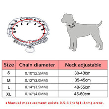 Load image into Gallery viewer, Rottie Stainless Steel Prong Collar
