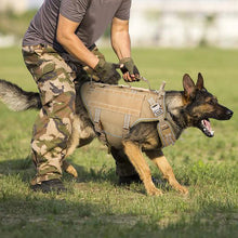 Load image into Gallery viewer, Tactical Dog Training Vest No Pull Military Harness Adjustable Dog Hiking Harness Working Vest For Medium Large Dogs
