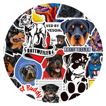 Load image into Gallery viewer, 10/30/50PCS Cute Rottweiler Dog Stickers Travel Luggage Phone Guitar Fridge Laptop Waterproof Classic Kid Toy Gift Sticker Decal
