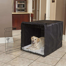 Load image into Gallery viewer, Dog Kennel House Cover Waterproof Dust-proof Durable Oxford Dog Cage Cover Foldable Washable Outdoor Pet Kennel Crate Cover
