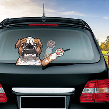 Load image into Gallery viewer, A Fierce Rottweiler Dog Removable Car Waving Wiper Rear Window Wiper Stickers Rear Windshield Car Sticker Car Styling Decoration
