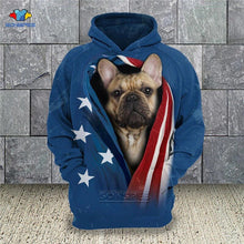 Load image into Gallery viewer, 2020 Men Sweatshirt German Shepherd Pug Poodle Doberman French Bulldog Shih tzu Pomeranian Rottweiler 3D Pets Print Hoodies E48
