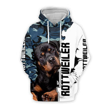 Load image into Gallery viewer, Fashion A Girl and Her Rottweiler 3D Printed hoodie animal Dog designs hoodies Harajuku men clothing Sweatshirt camisetas 2020
