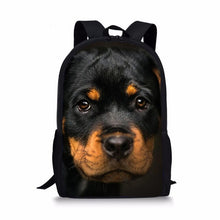 Load image into Gallery viewer, Cute Rottweiler Dog 3D Print Custom School Bags For Boys Girls Student Children School Backpack Satchel Kids Book Bag Mochila
