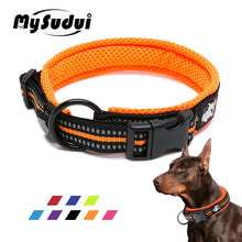 Load image into Gallery viewer, MySudui Truelove Pet Nylon Dog Collar Dog For Small Big Dog Reflective Christmas Necklace Puppy Chihuahua Rottweiler
