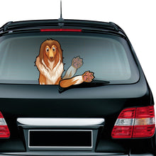 Load image into Gallery viewer, A Fierce Rottweiler Dog Removable Car Waving Wiper Rear Window Wiper Stickers Rear Windshield Car Sticker Car Styling Decoration
