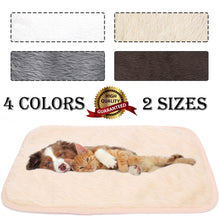 Load image into Gallery viewer, Soft Luxury Fluffy Dog Beds for Large Dogs Pet Beds for Dogs Cats Tapete Blanket Mat Bed for Dogs Crate Floor Cushion Dog Bed
