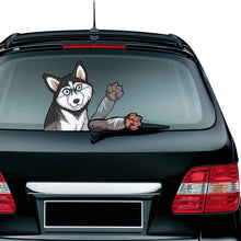 Load image into Gallery viewer, A Fierce Rottweiler Dog Removable Car Waving Wiper Rear Window Wiper Stickers Rear Windshield Car Sticker Car Styling Decoration
