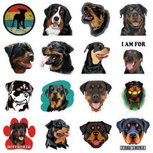 Load image into Gallery viewer, 10/30/50PCS Cute Rottweiler Dog Stickers Travel Luggage Phone Guitar Fridge Laptop Waterproof Classic Kid Toy Gift Sticker Decal
