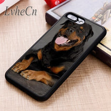 Load image into Gallery viewer, LvheCn BEAUTIFUL ROTTWEILER phone Case cover For iPhone 5 6 6s 7 8 plus X XR XS max 11 Pro Samsung Galaxy S7 edge S8 S9 S10
