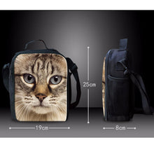 Load image into Gallery viewer, FORUDESIGNS Bento Lunch Box Picnic Bag Children 3D Pet Dog Rottweiler Lunch Bag Kids Food Container School Meal Package Lunchbox
