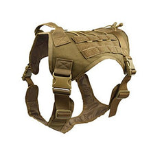 Load image into Gallery viewer, Nylon Pet Dog Vest Harness Sets Outdoor Tactical Training Dog Clothes For Medium Big Hunting Dog Pitbull Bull Terrier Rottweiler
