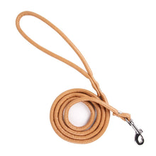 Load image into Gallery viewer, 1 PC Pet Product Soft PU Leather Smll Dog Leashes 120cm Dog Lead Pet Training Walking Puppy Leash Material Smooth Easy to Clean
