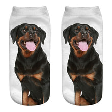 Load image into Gallery viewer, Chamsgend Newly Design Women Girls Rottweiler Dog 3D Print Female Socks Drop Shipping 80228
