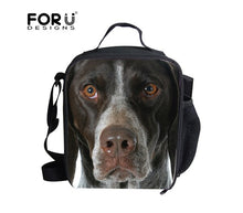 Load image into Gallery viewer, FORUDESIGNS Bento Lunch Box Picnic Bag Children 3D Pet Dog Rottweiler Lunch Bag Kids Food Container School Meal Package Lunchbox
