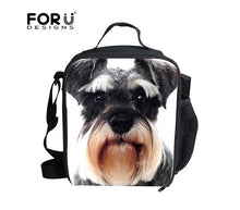 Load image into Gallery viewer, FORUDESIGNS Bento Lunch Box Picnic Bag Children 3D Pet Dog Rottweiler Lunch Bag Kids Food Container School Meal Package Lunchbox
