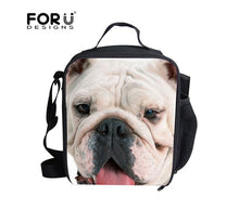 Load image into Gallery viewer, FORUDESIGNS Bento Lunch Box Picnic Bag Children 3D Pet Dog Rottweiler Lunch Bag Kids Food Container School Meal Package Lunchbox
