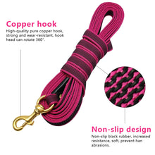 Load image into Gallery viewer, Long Dog Leash Nylon Non-slip Dog Tracking Lead Leash For Medium Large Dogs Walking Training 2m 3m 5m
