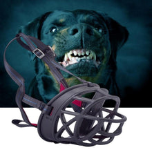 Load image into Gallery viewer, Pet Dog Adjustable Muzzle Mask Anti Bite Barking Silicone Mesh Mouth Halter Strong Dogs Muzzle Basket Pet Training Accessories
