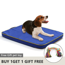 Load image into Gallery viewer, Large Dog Bed Mat Memory Foam Breathable Dog Beds Oxford Bottom Orthopedic Mattress Beds For Small Medium Large Pet
