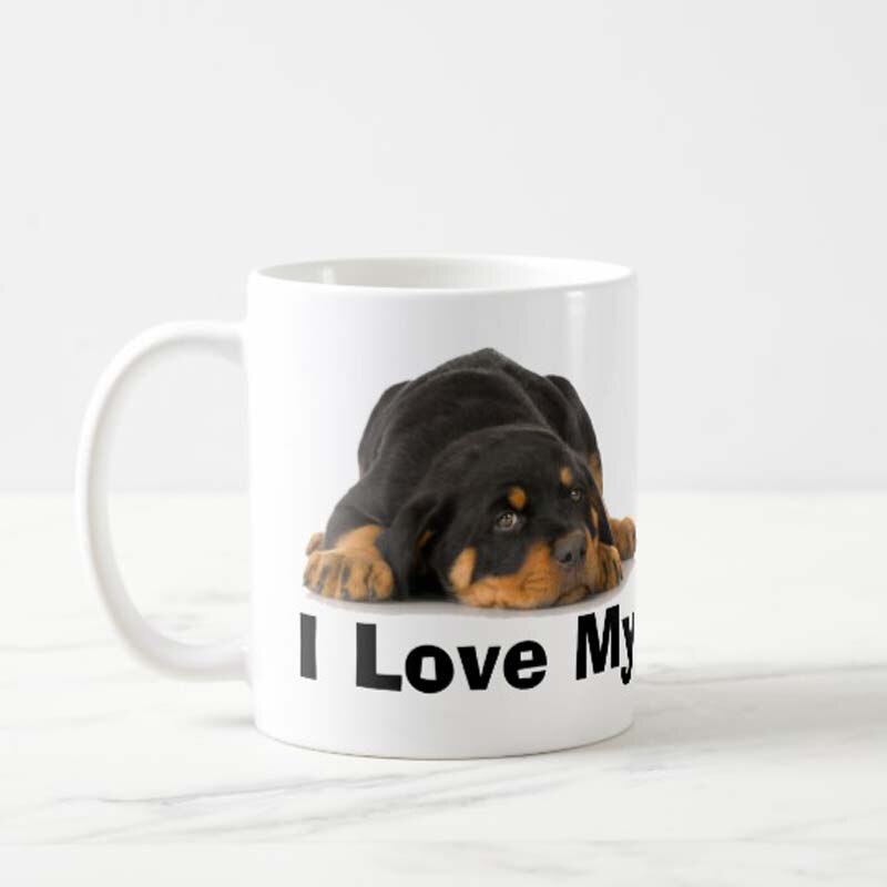 Funny Rottweiler Mug Coffee Mug 11 oz Ceramic Tea Gift Mug Cup