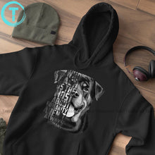 Load image into Gallery viewer, Autumn Rottweiler Rottweiler Quote Loyalty Quote Rottweiler Head Rottweiler Text Rottweiler Po Hoodies Cotton Streetwear Pullove
