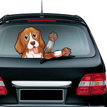 Load image into Gallery viewer, A Fierce Rottweiler Dog Removable Car Waving Wiper Rear Window Wiper Stickers Rear Windshield Car Sticker Car Styling Decoration
