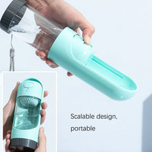 Load image into Gallery viewer, Portable Pet Dog Water Bottle Feeder  for Small Large Dogs Pet Product Travel Puppy Drinking Bowl Outdoor Pet Water Dispenser
