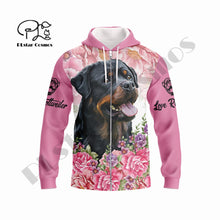 Load image into Gallery viewer, PLstar Cosmos Newest 3DPrint Rottweiler Animal Dog Lover Pet Harajuku Streetwear Casual Unique Unisex Hoodies/Sweatshirt/Zip A-3
