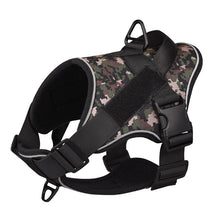 Load image into Gallery viewer, Dog Harness Large Dog Training Tactical Chest Back K9 Pet Chest Harness Vest Type Reflective Dog Rope Explosion-proof Okinawa
