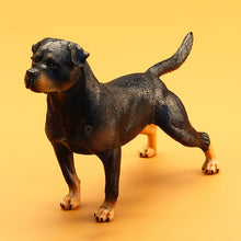 Load image into Gallery viewer, Dog Figurines Figurine Rottweiler Figures Toyrealistic Animals Models Decoration Project Schoolgifts Kids Birthday Ornaments
