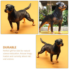 Load image into Gallery viewer, Dog Figurines Figurine Rottweiler Figures Toyrealistic Animals Models Decoration Project Schoolgifts Kids Birthday Ornaments
