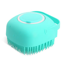 Load image into Gallery viewer, Pet Dog Shampoo Massager Brush Cat Massage Comb Grooming Scrubber Shower Brush for Bathing Short Hair Soft Silicone Brushes
